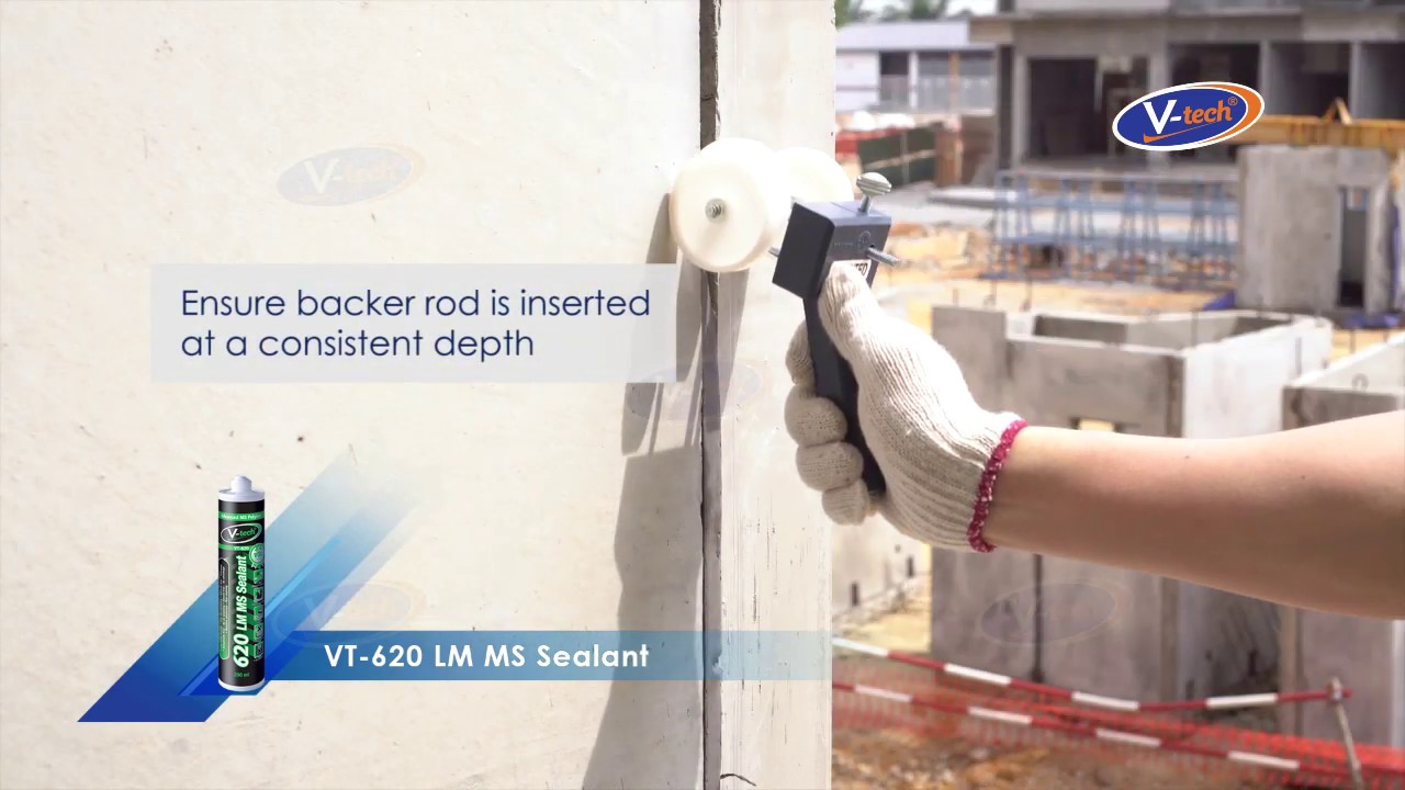 How to seal Precast Concrete Joints with MS Sealant (VT-620)