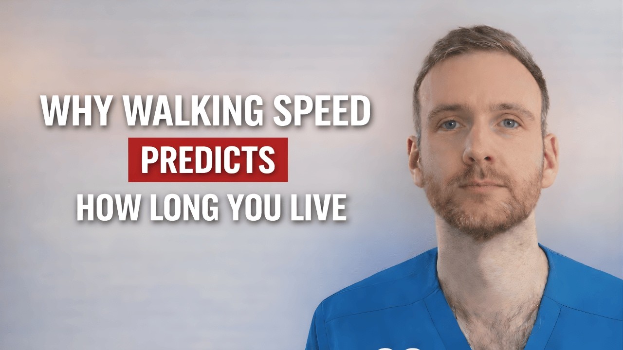 Why Walking Speed Predicts How Long You Live