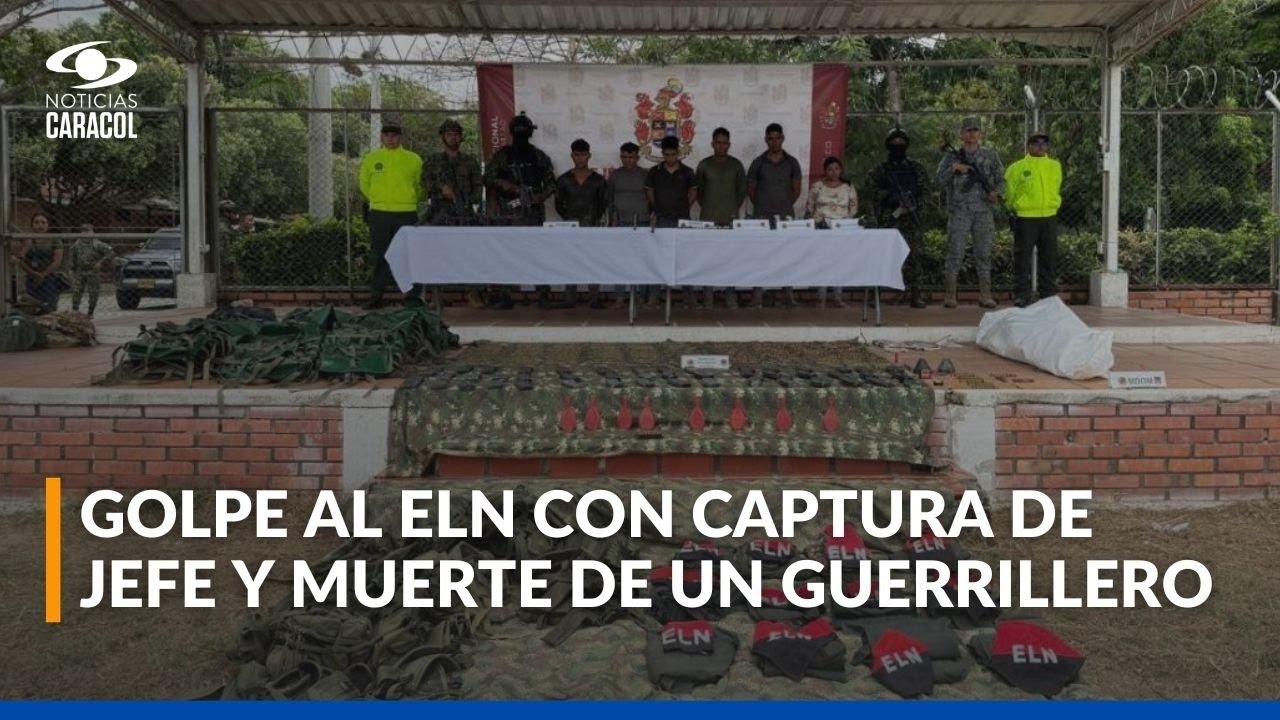 Capturan a alias Zeta, cabecilla del ELN en Aracua: detalles del operativo