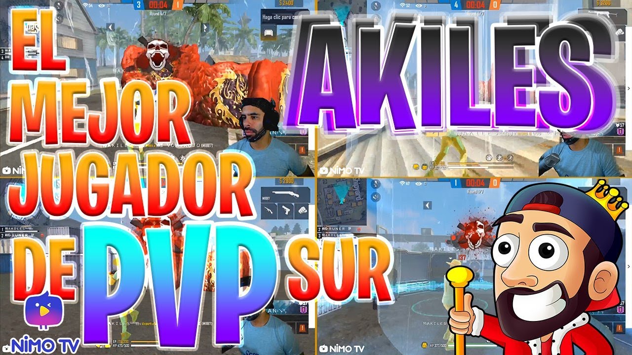 EL MEJOR JUGADOR DE PVP DEL SUR!!! AKILES GOD (NVC)