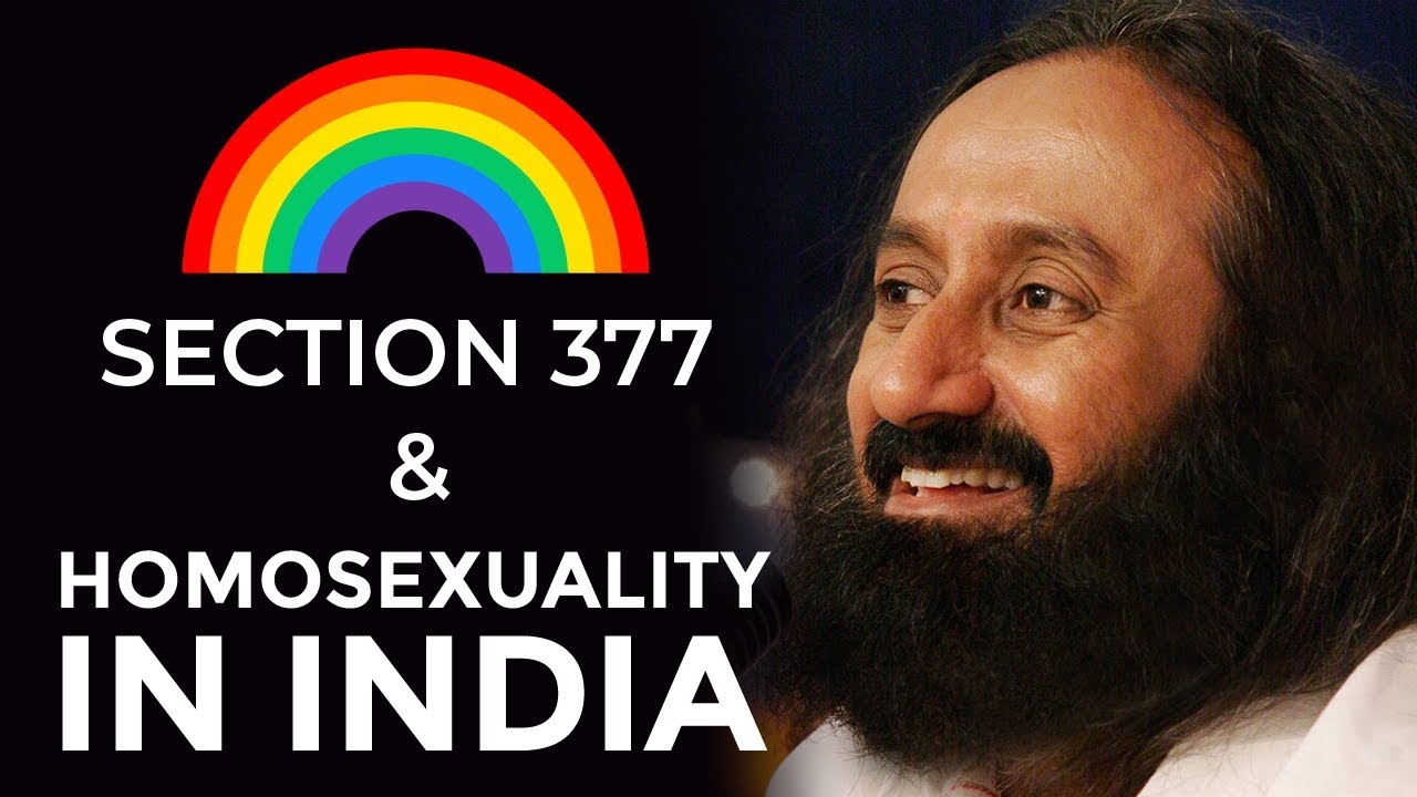 Gurudev On Section 377 | Homosexuality In India