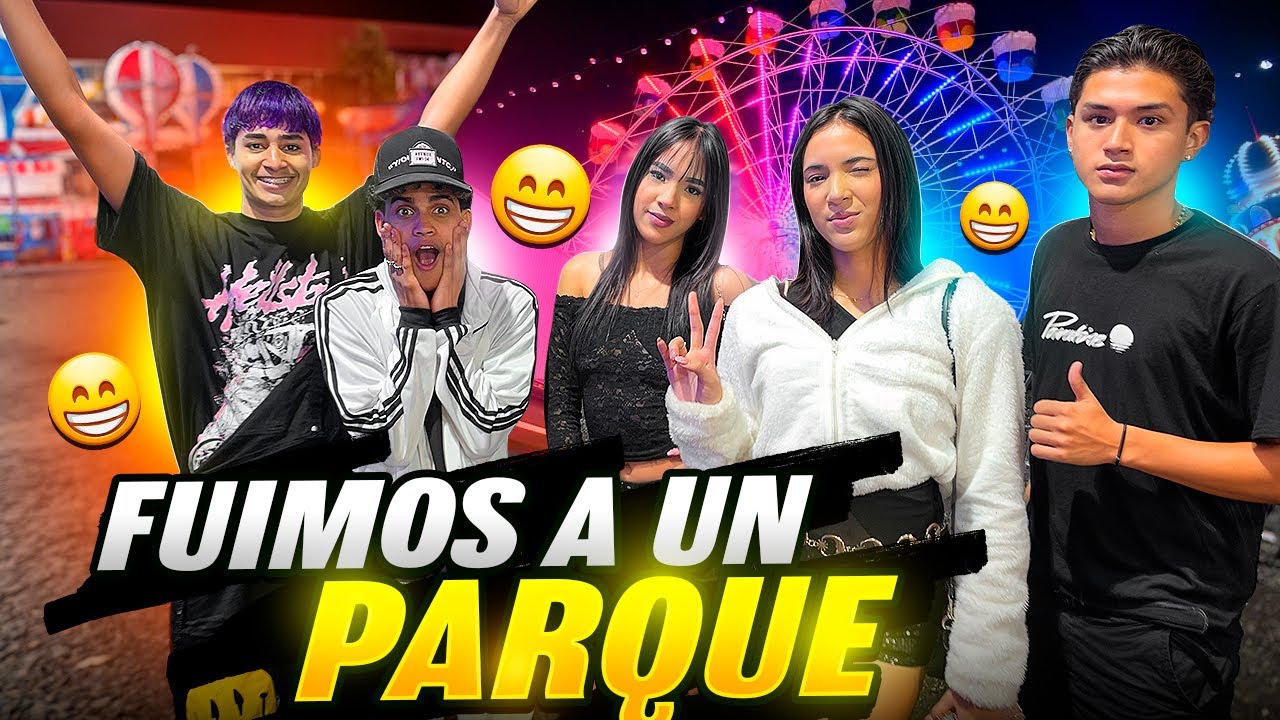 FUIMOS A UN PARQUE 🎢😁