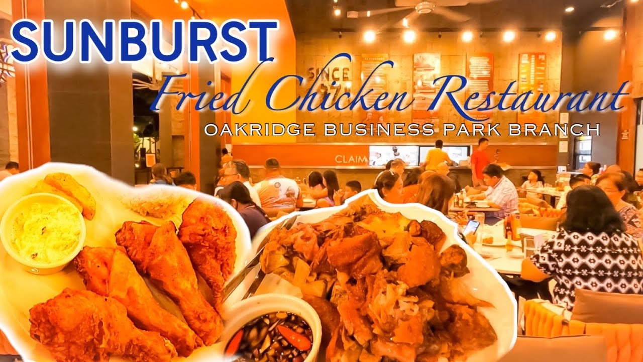 Yummy Fried Chicken at SUNBURST Oakridge Cebu!  | March 2023 | #Philippines | #Cebu  [HD]