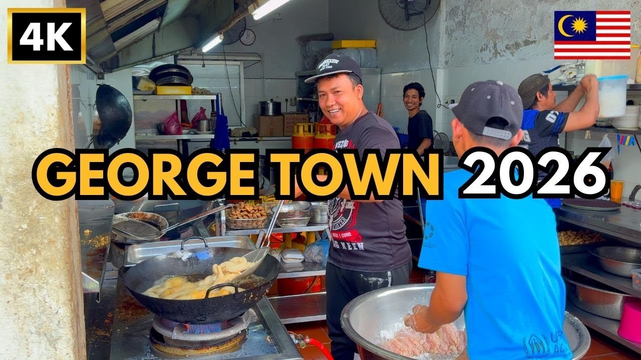 This Is Why Everyone Goes to Malaysia | 4K Walk in Penang