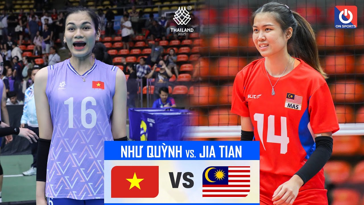 FULL HD | VIỆT NAM vs MALAYSIA | Như Quỳnh - Ánh Thảo thăng hoa bắn phá | SEA Games 33