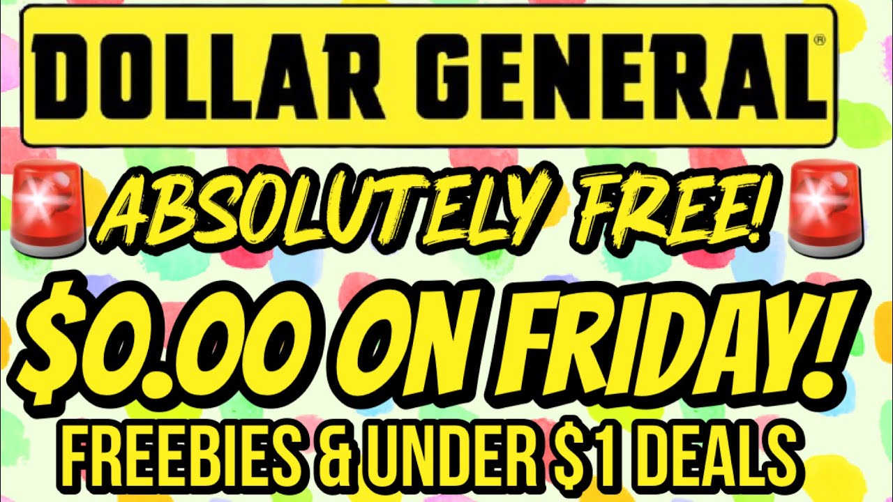‼️FREE‼️PAY $0.00‼️INCREDIBLE UNDER $1 AND ABSOLUTELY FREE ITEMS‼️STARTS FRIDAY 2/27‼️#dollargeneral