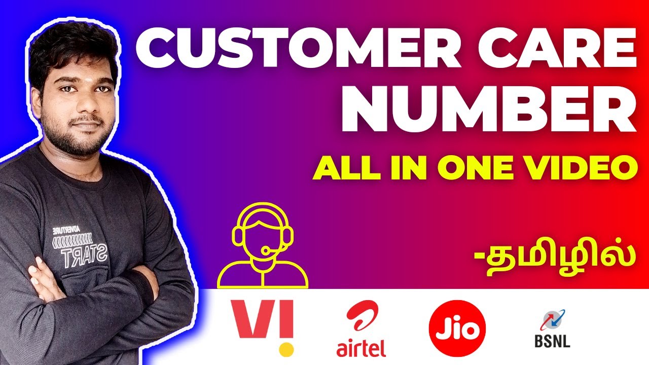All Networks Customer care number -  Vi, Airtel, Jio, BSNL Customer Care Numbers / All in one video