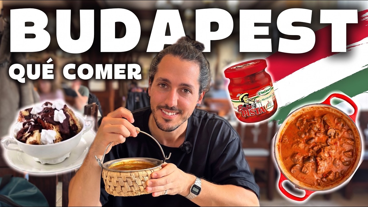 Qué comer en BUDAPEST 🇭🇺 | La comida húngara que TIENES que probar