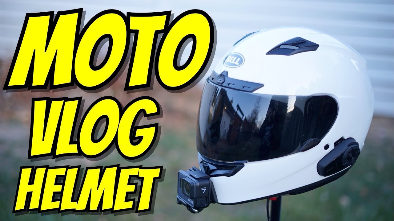 Motorcycle Helmet - Motovlog Setup - Best GoPro Mount
