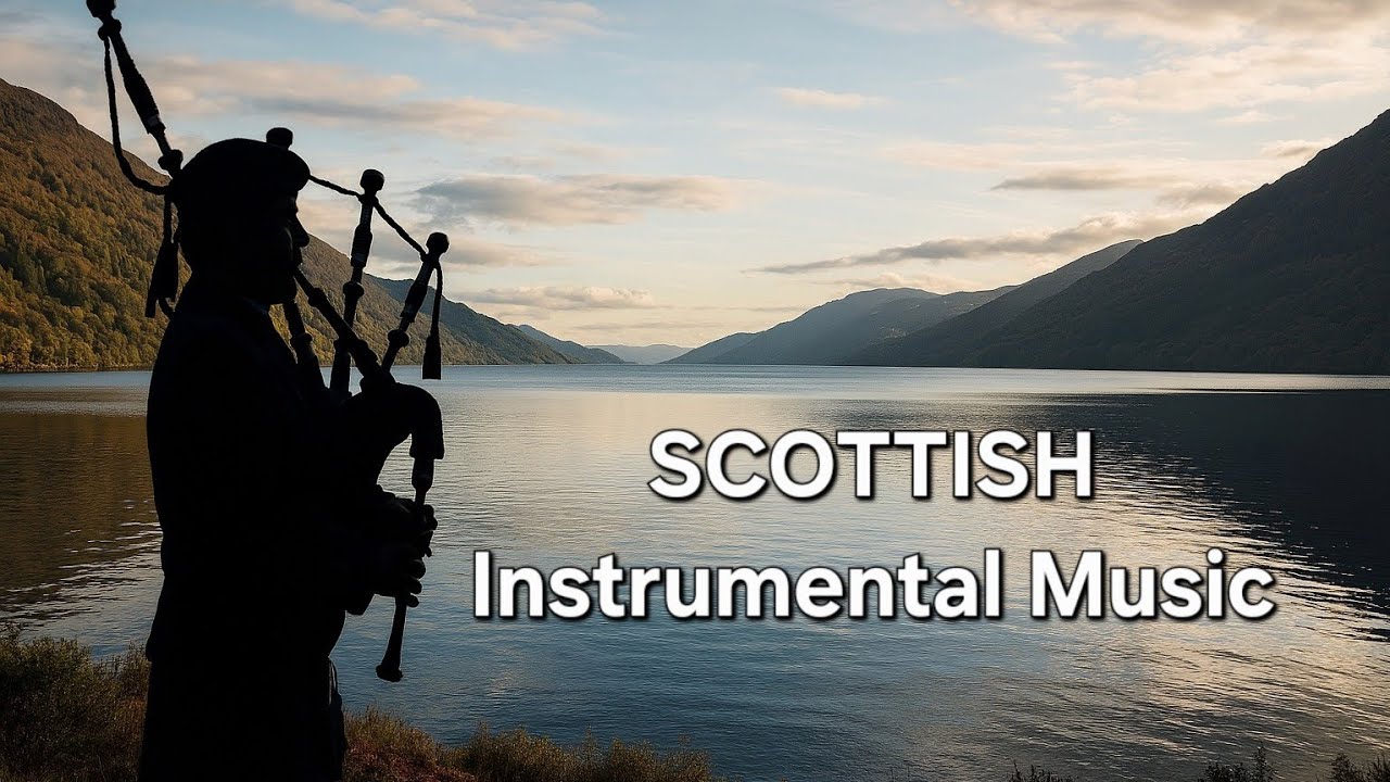 Scottish Highlands Instrumental Music #2 | 1 Hour - Calm & Dynamic Bagpipe Ambience