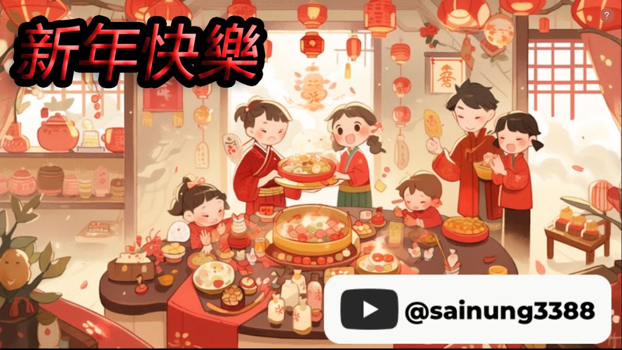 {小芬媽媽說故事}新年快樂/AI原創故事 /兒童故事繪本/幼兒睡前故事