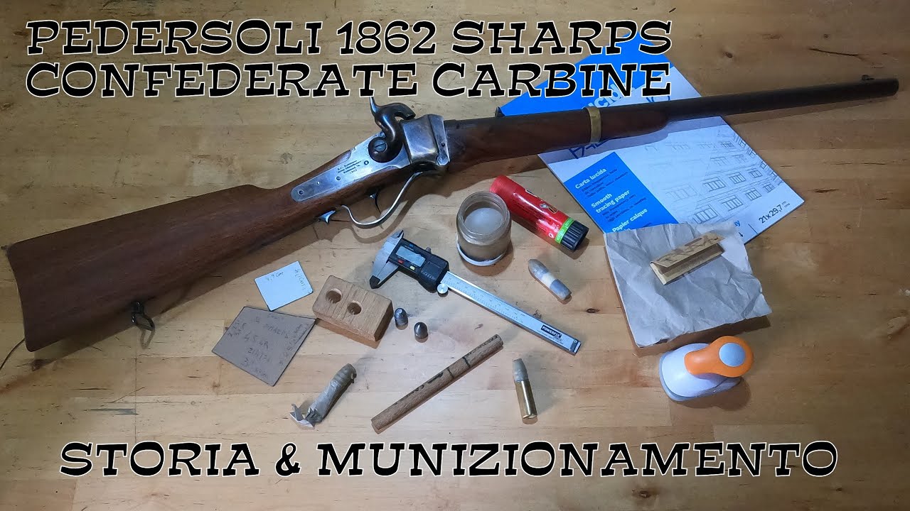Pedersoli 1862 Sharps Confederate Carbine | Storia e Munizionamento