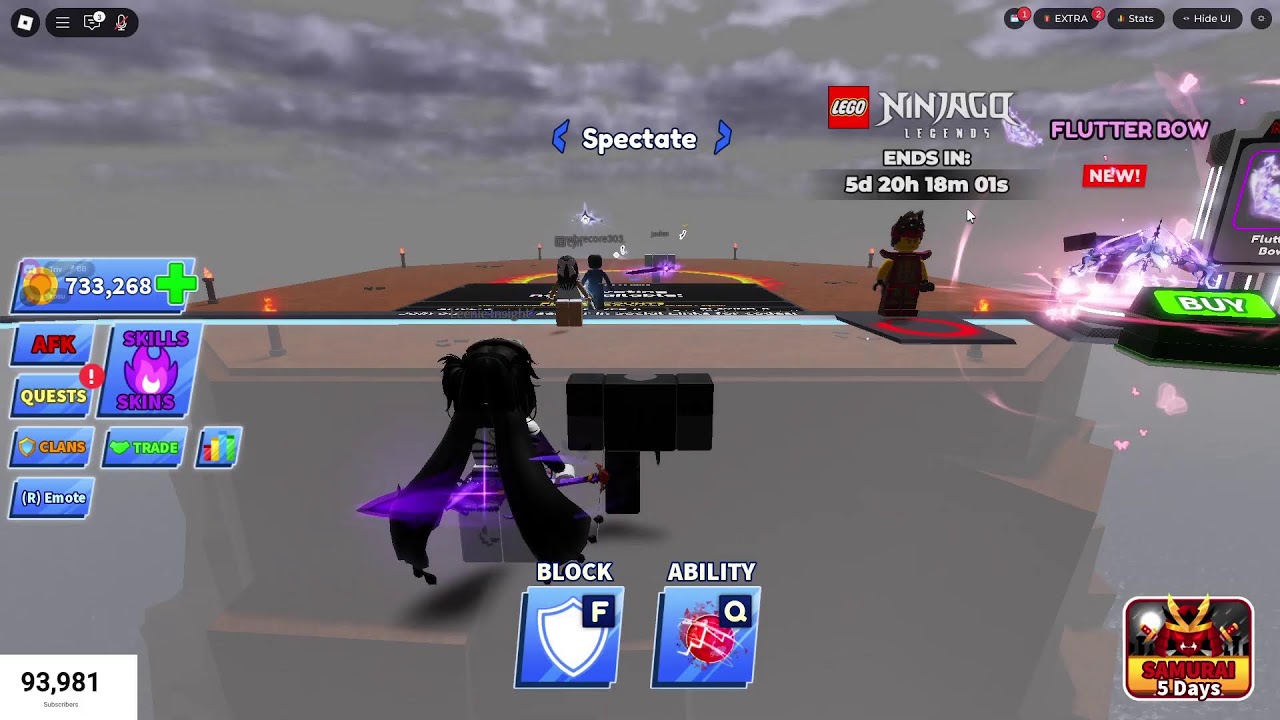 playing ranked duos blade ball