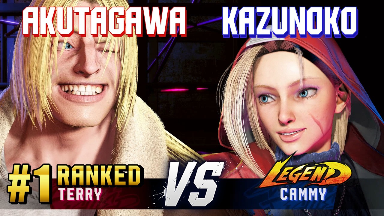 SF6 ▰ AKUTAGAWA (#1 Ranked Terry) vs KAZUNOKO (Cammy) ▰ High Level Gameplay