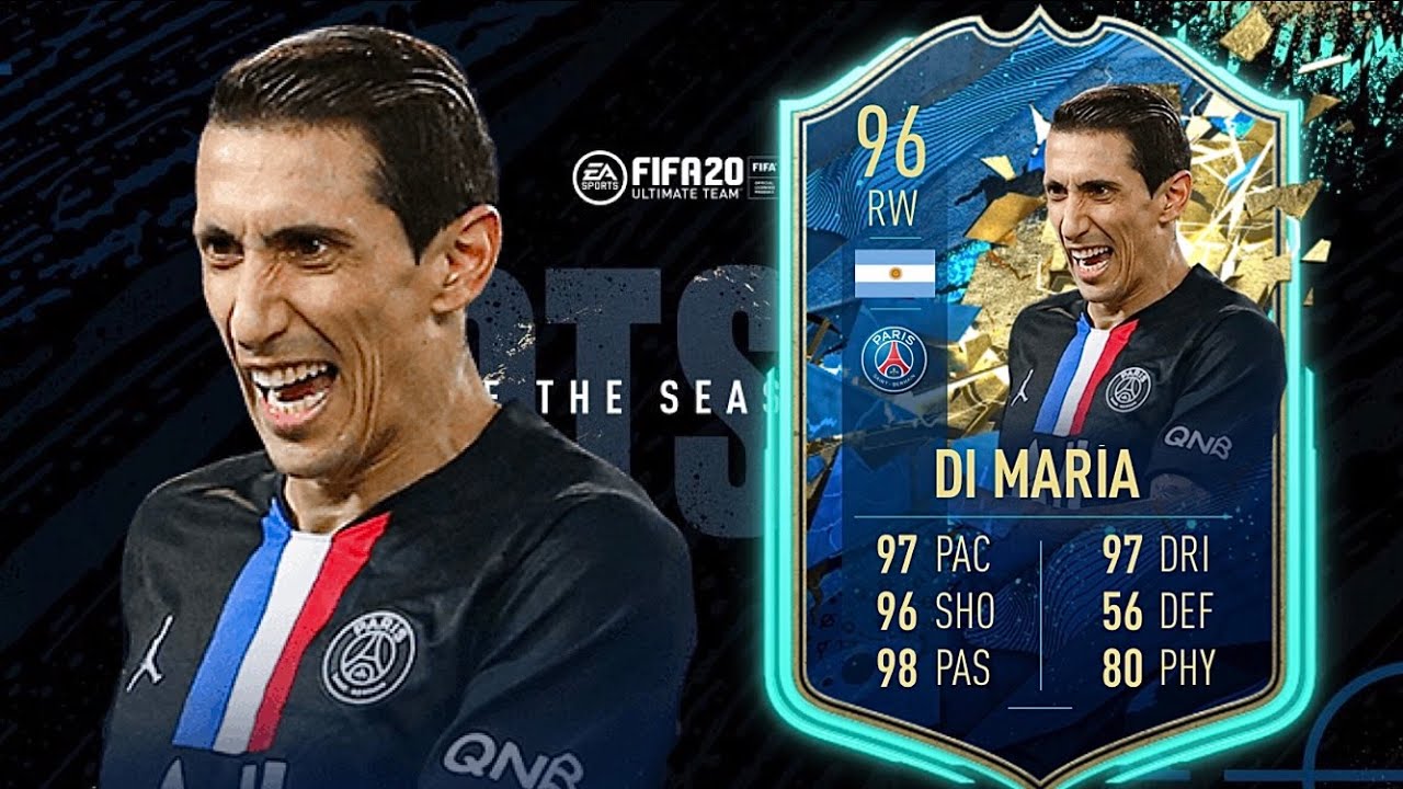 FIFA 20: ANGEL DI MARIA 96 TOTSSF PLAYER REVIEW I FIFA 20 ULTIMATE TEAM