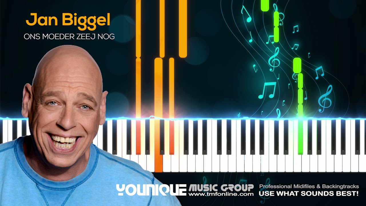Jan Biggel - Ons Moeder Zeej Nog (Midifile playback www.tmfonline.com)