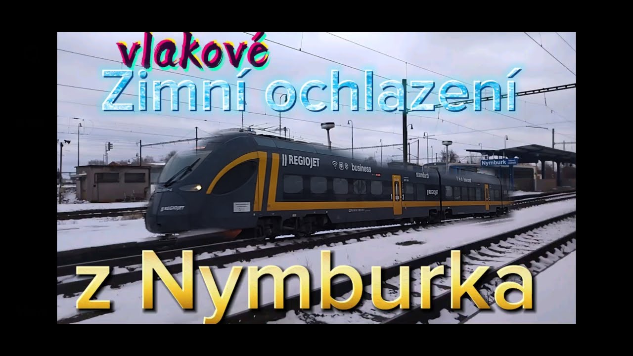 Vlakové ochlazení z Nymburka