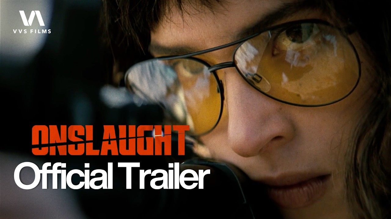 ONSLAUGHT | Official Trailer | Adria Arjona, Alex Pereira, Dan Stevens | Action, Horror, Thriller