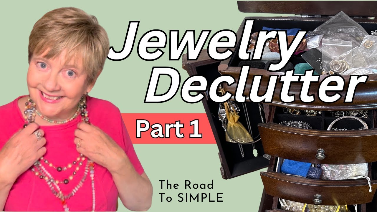 Jewelry Decluttering Day Part 1 - Declutter with me as I go through many, many years of my jewelry.