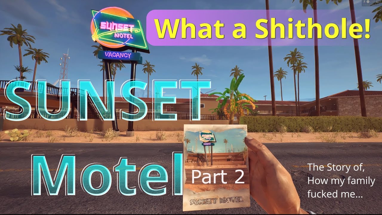 Sunset Motel Prologue Gameplay! Part2 #sunsetmotel #sunset #slumlord