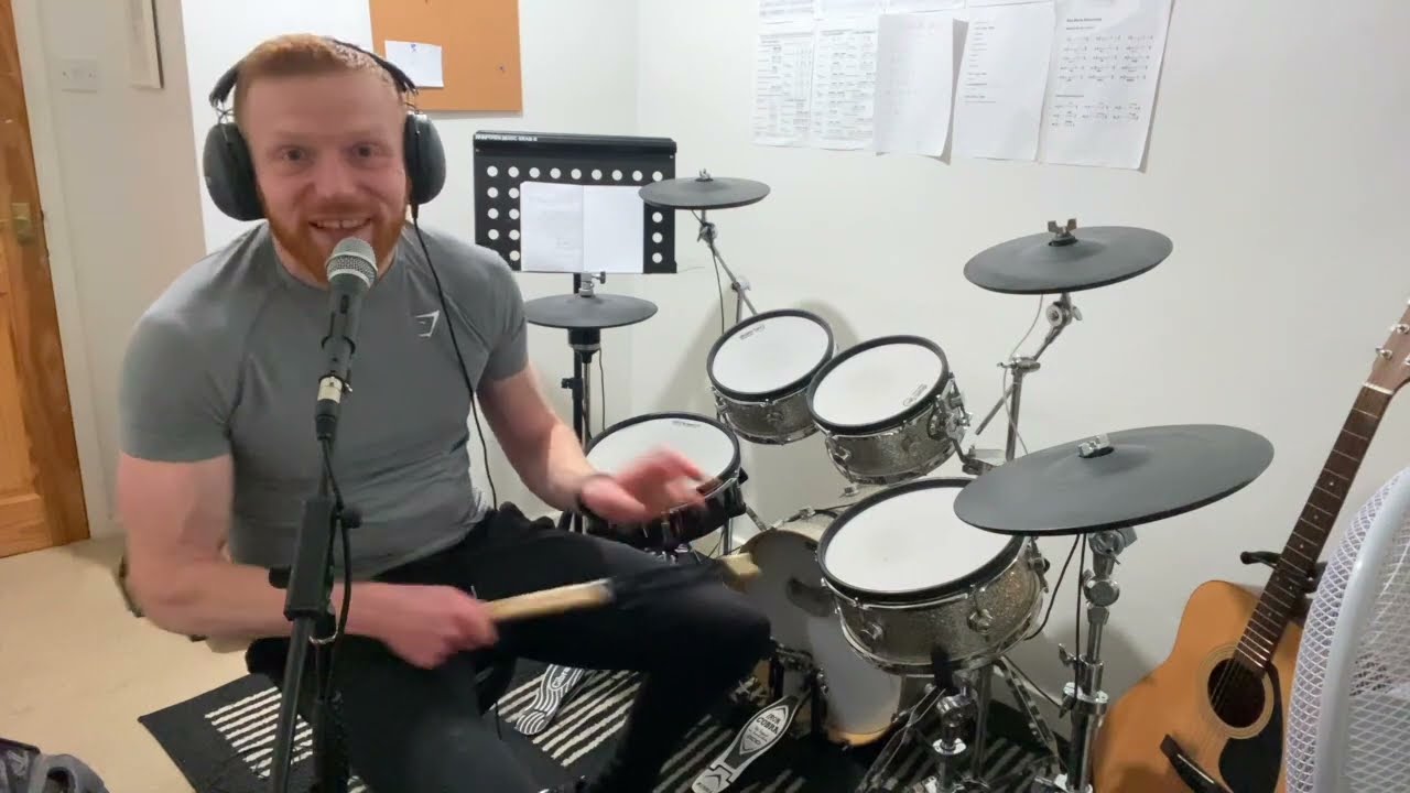 Как играть барабанный бит из песни «Creep» группы Radiohead (и оттачивать технику игры на бас-бар...