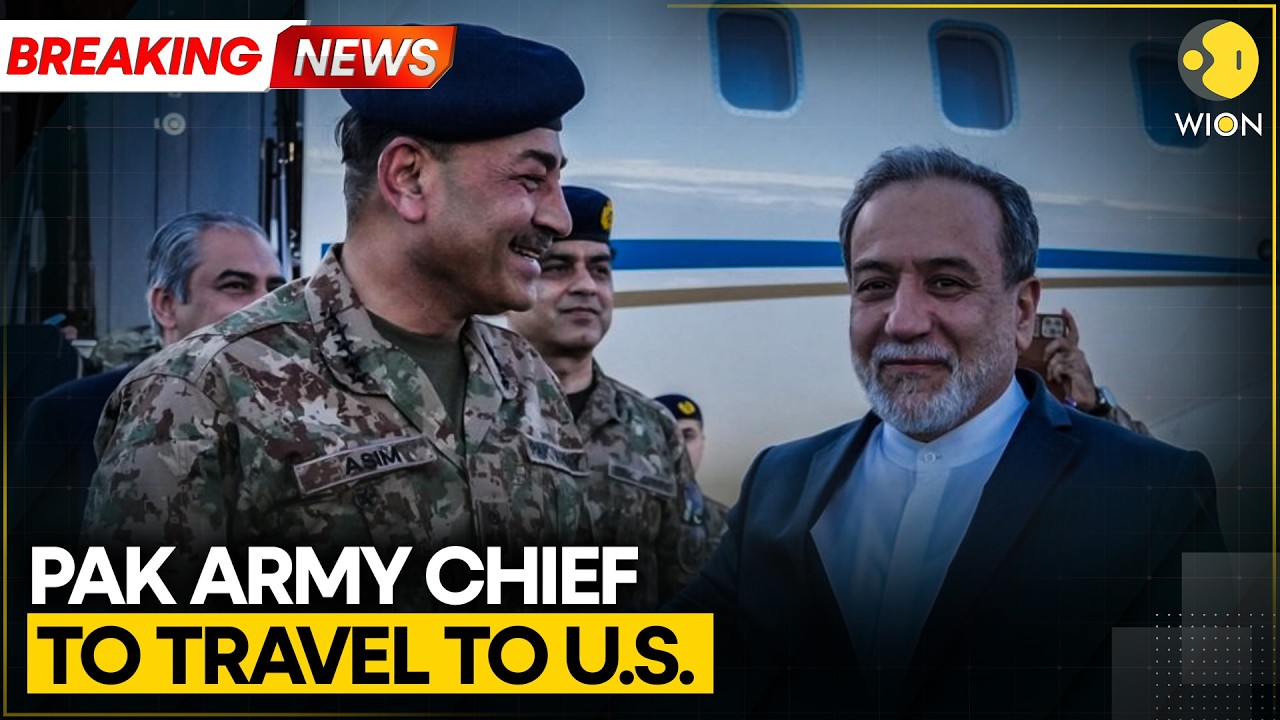 BREAKING: Pakistan Army Chief Heads To US After Iran Visit, Pushes Fresh Iran-US Talks | WION