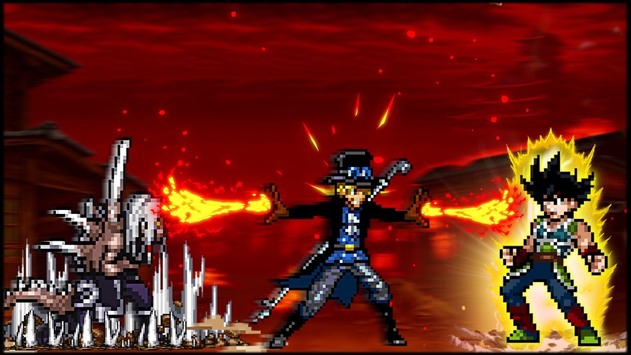 ROLETA MORTAL OP NO MUGEN! SÓ CHARS OP