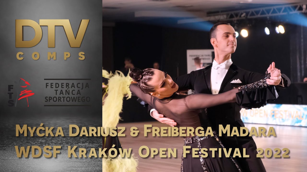 # Tango | Dariusz Myćka & Madara Freiberga | Amateurs | WDSF Kraków Open Festival 2022