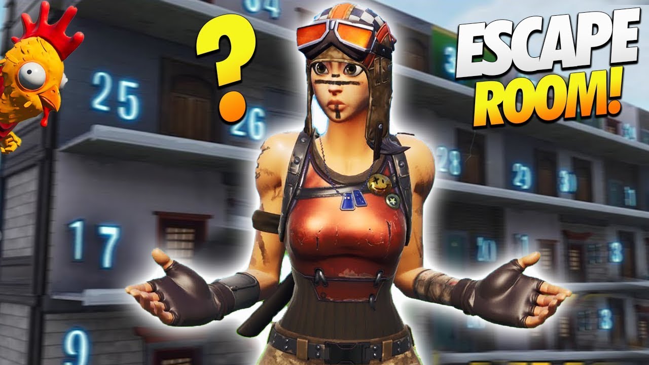 EU E O CLEBITO FOMOS PRESOS... ESCAPE ROOM FORTNITE