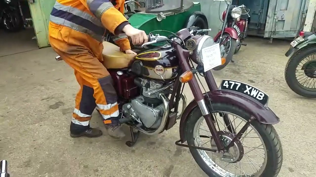 1956 Ariel KH Fieldmaster 500cc у Энди Тирнанса #08775ARL
