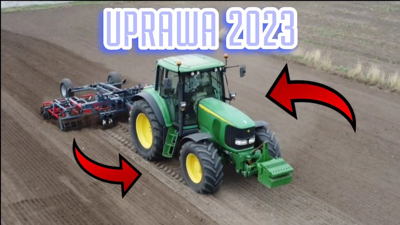 UPRAWA Z NOWYM NABYTKIEM- testy w polu. John Deere 6820 & Expom wicher 4,5m. G.R Mielcarek.