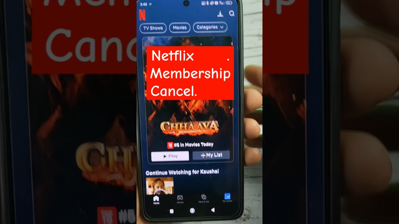 cancel netflix membership #netflix #cancel