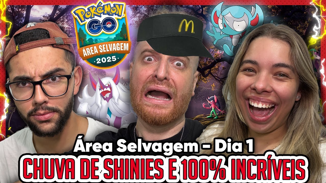 MAIS DE 60 POKÉMON 100% NA COMPETIÇÃO INSANA NO EVENTO ÁREA SELVAGEM WILD AREA DIA 1 - Pokémon GO
