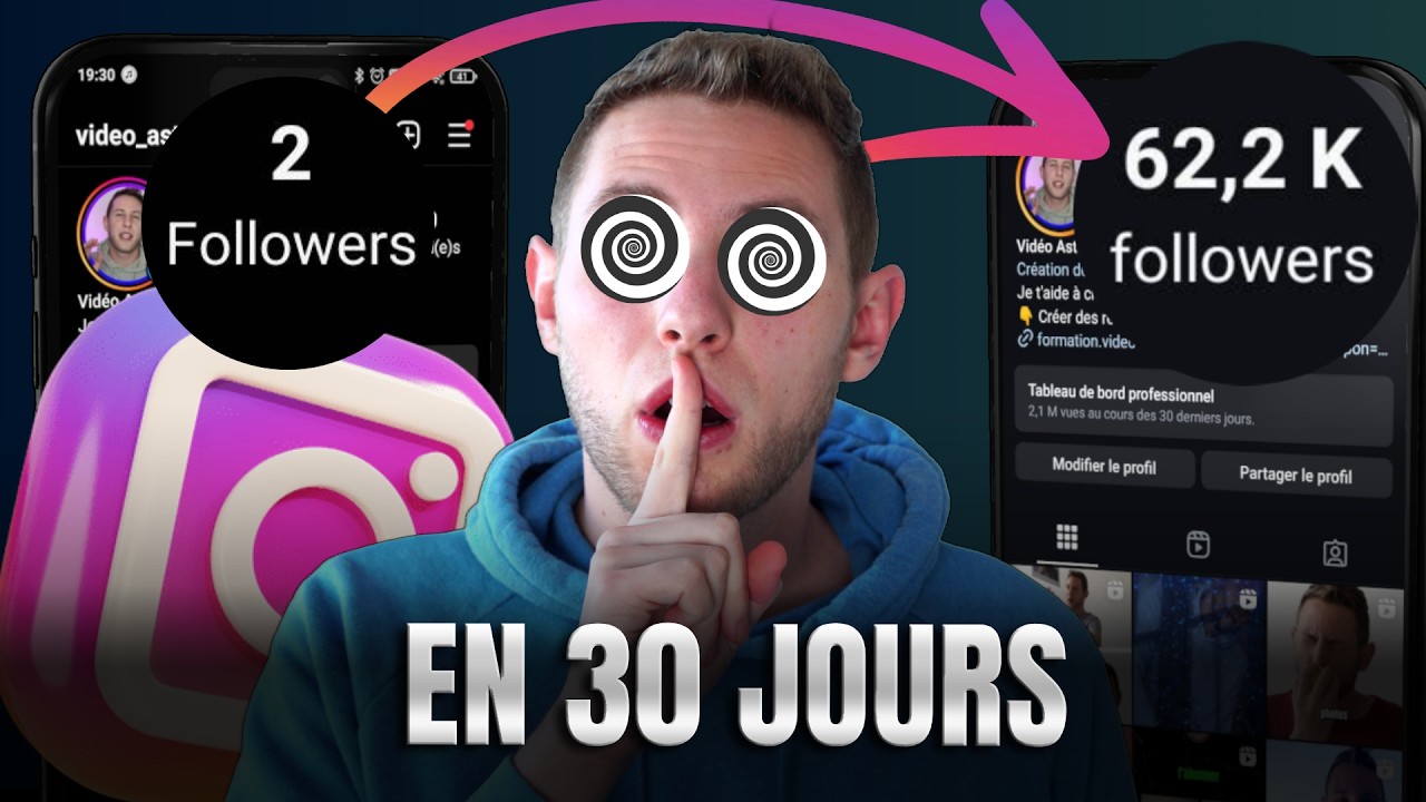 Comment r&eacute;ussir sur Instagram en 30 jours ?