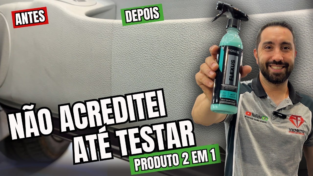 COMO LIMPAR E PROTEGER OS PLÁSTICOS | Testamos o Flexus, Lançamento da Vonixx