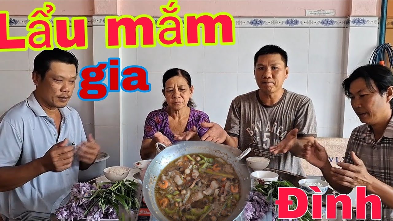 XÌ TUNG THĂM CỬA NGỤC. ĐƯỢC NỒI LẨU MẮM NGON gia đình....!!! 
