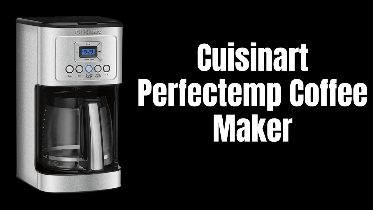 Cuisinart Perfectemp Coffee Maker | Product Review 