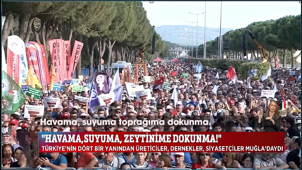 Muğla Etkinliğimiz - Toprağımıza, Suyumuza, Havamıza Dokunma!