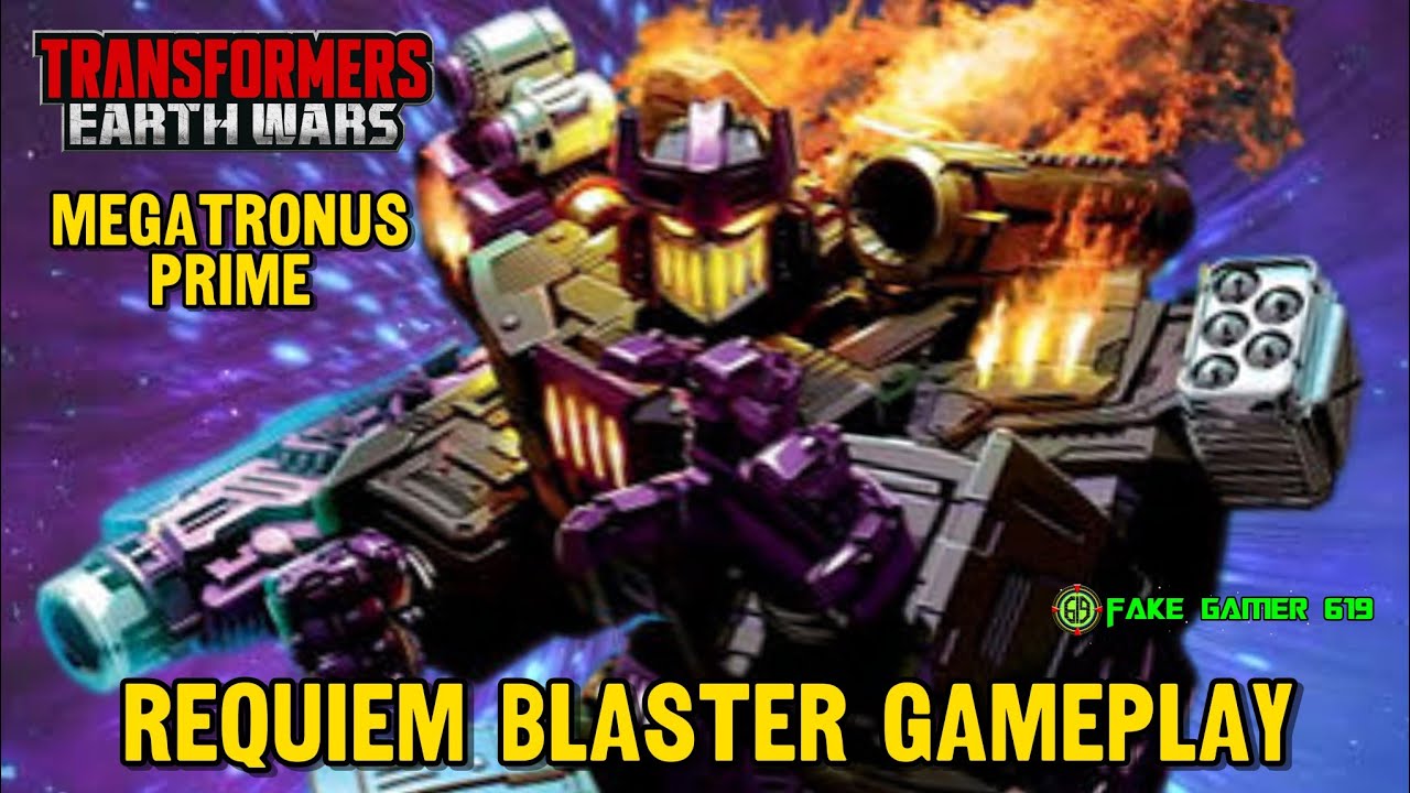 REQUIEM BLASTER Gameplay - Transformers Earth Wars 