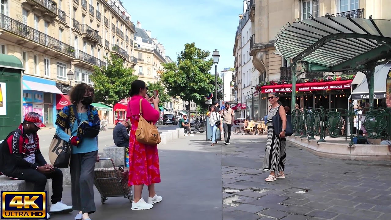 Gare de l'Est ➡️ Rue Saint Denis - Walk in Paris