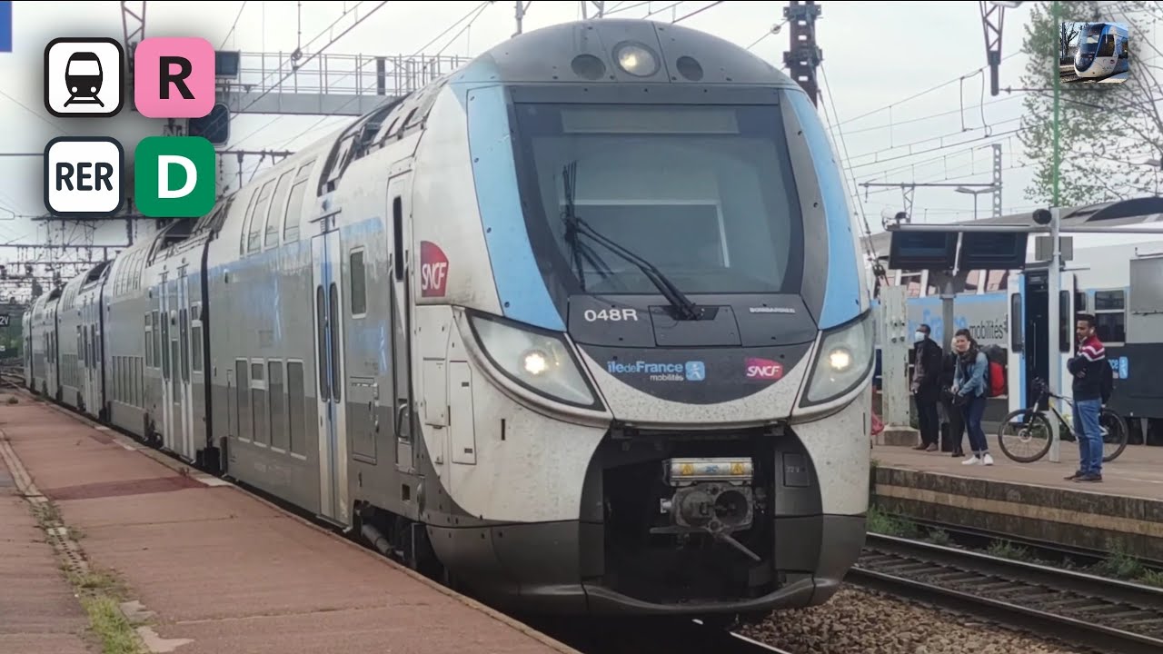 Regio2N et Z20500 du RER D et du Transilien R à Melun