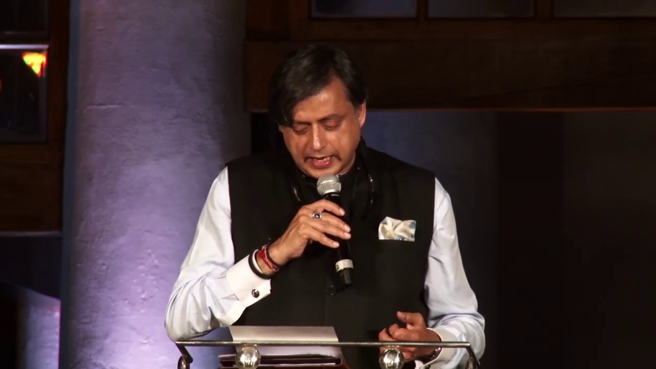 Dr. Shashi Tharoor at the  IAA WORLD CONGRESS, 2019