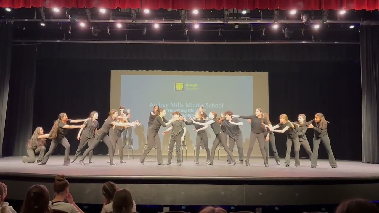 “Revolting Children” Opening Number Georgia Jr. ThesCon 2025 Autrey Mill Middle School Troupe 88780