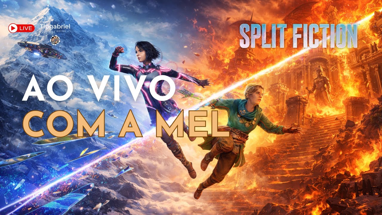 SPLIT FICTION: A RUPTURA DA REALIDADE! (Co-op com @heymeltv)