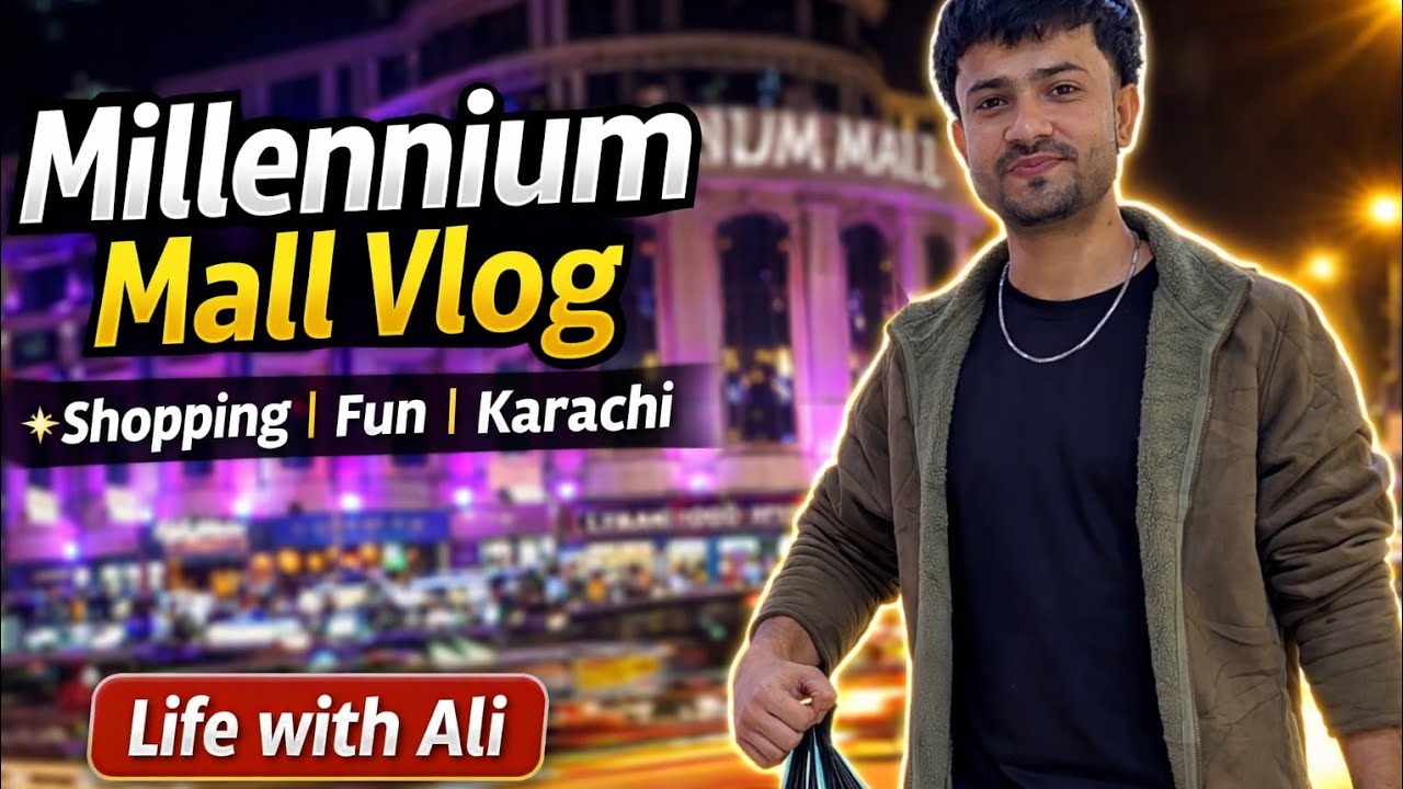 Shopping spree at Millennium Mall Life with Ali vibes #MillenniumMall #MallVibes #LifeWithAli