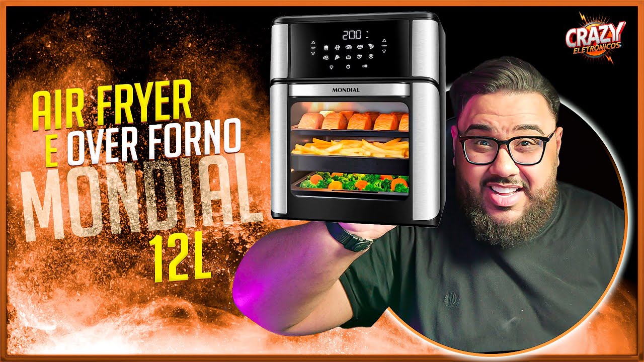 Essa Air Fryer Mondial 12L É Boa Mesmo? Testei e Fiquei Surpreso!