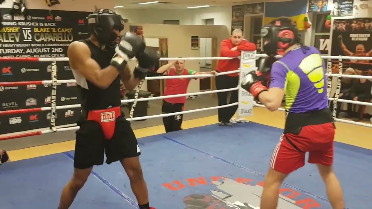 ספארינג של ולאד וורושילוב בארצות הברית 2017 / vvv boxing