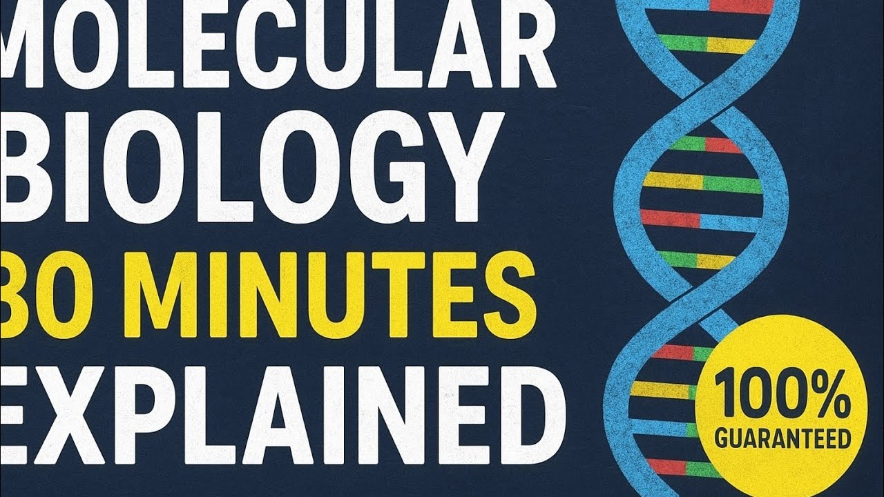 Molecular Biology in 30 Minutes | Class 25 Full Chapter | 100% Exam Guarantee #ncertbiology #bio