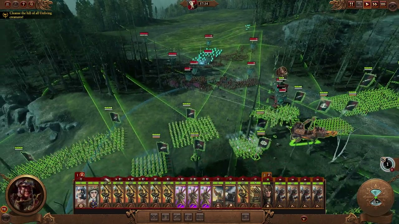 TWW3: Karl Franz Quest Battles - The Silver Seal (Legendary/Very Hard difficulty)