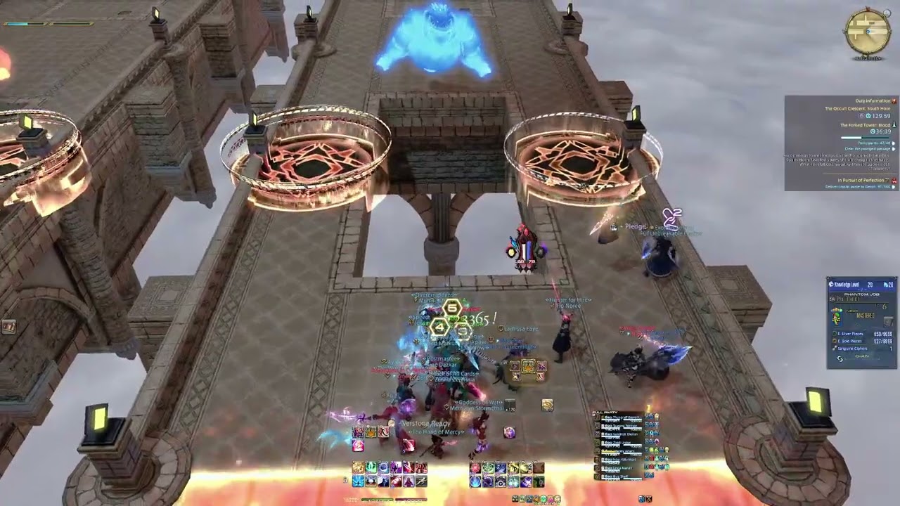 Dawntrail: Forked Tower, Thief POV Bridges (w/ CAFE)